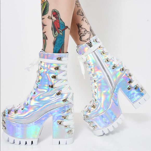 midnight baddie behavior platform boots